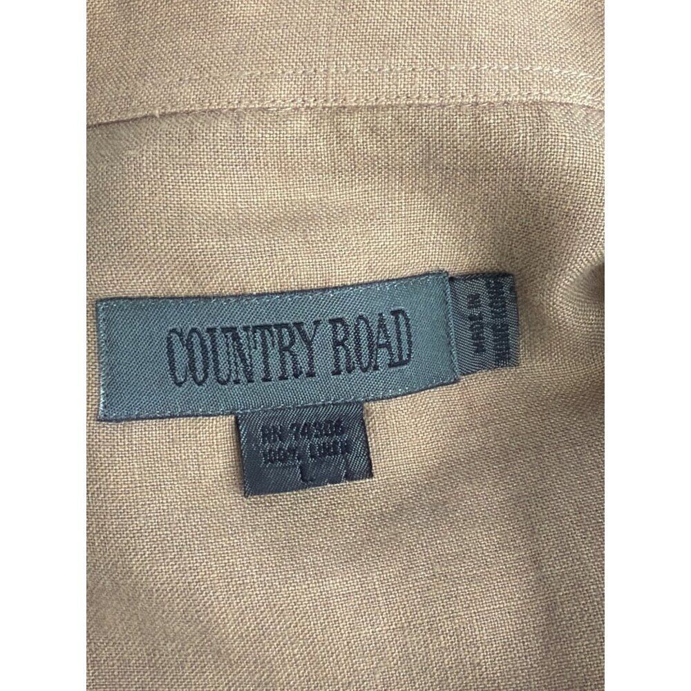 Country Road Brown Mens Dress Shirt - Picture 10 of 10